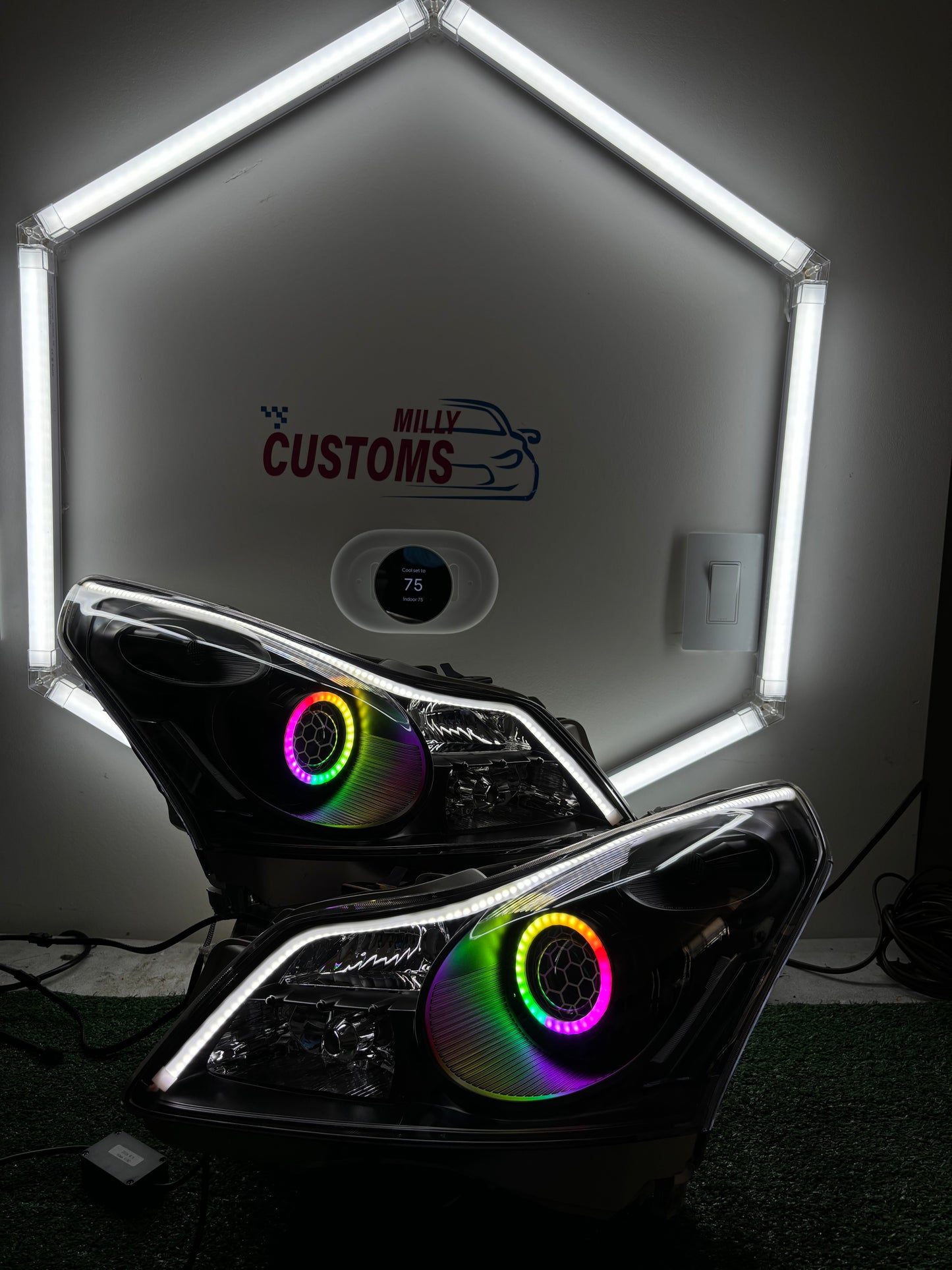 G35 07/08 Prebuilt Headlights