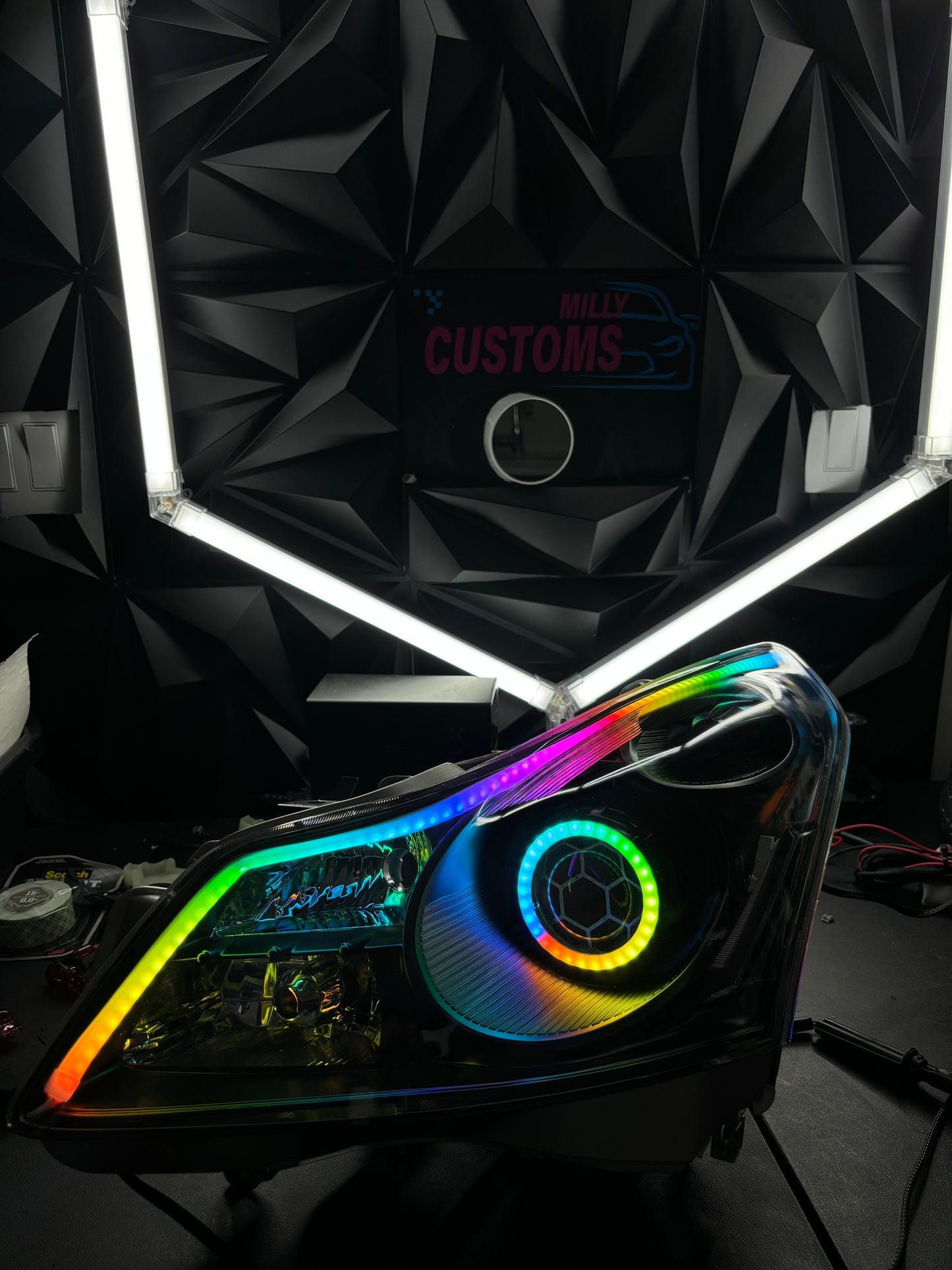 G35 07/08 Prebuilt Headlights