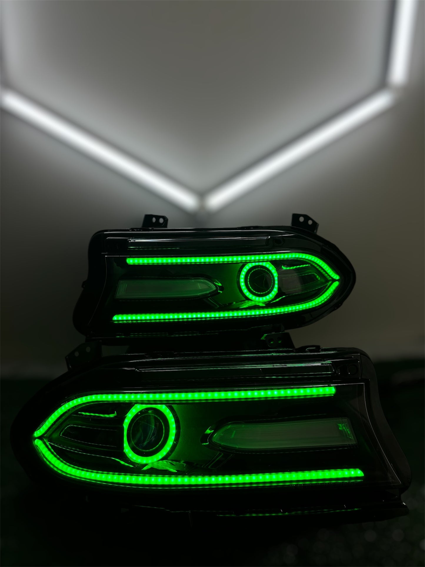 Dodge charger 2015-2022 prebuilt custom headlights