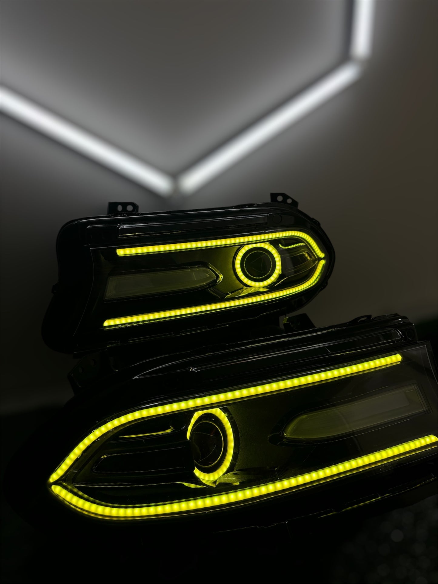 Dodge charger 2015-2022 prebuilt custom headlights