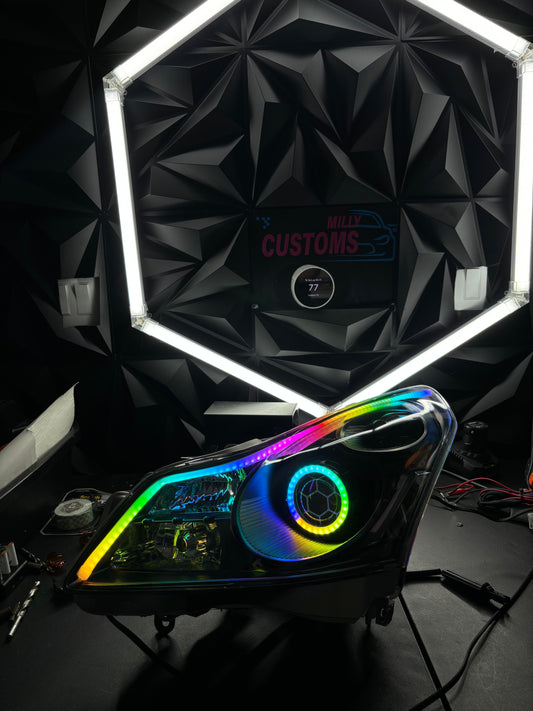 G35 07/08 Prebuilt Headlights