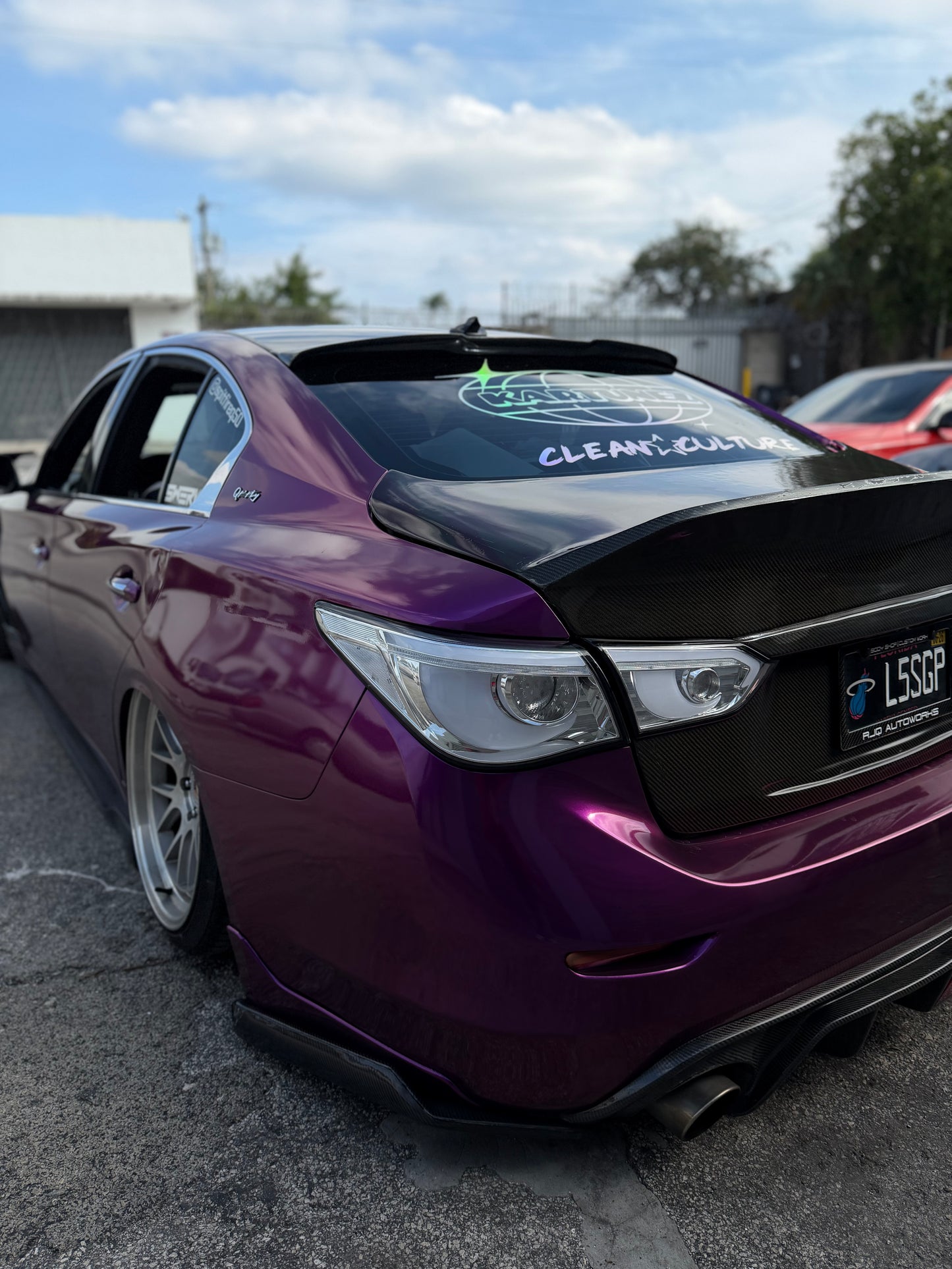 Infiniti Q50 2014-2017 Clear Taillight Assembly