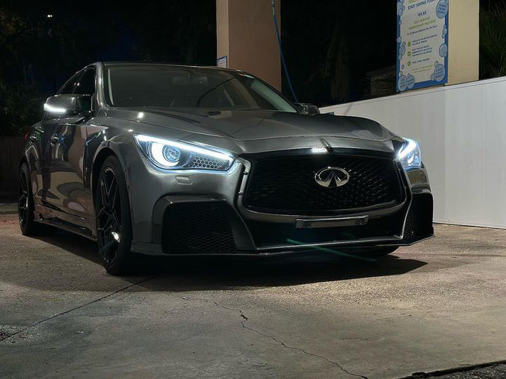Q50 20142017 Prebuilt Custom Headlights Milly customs