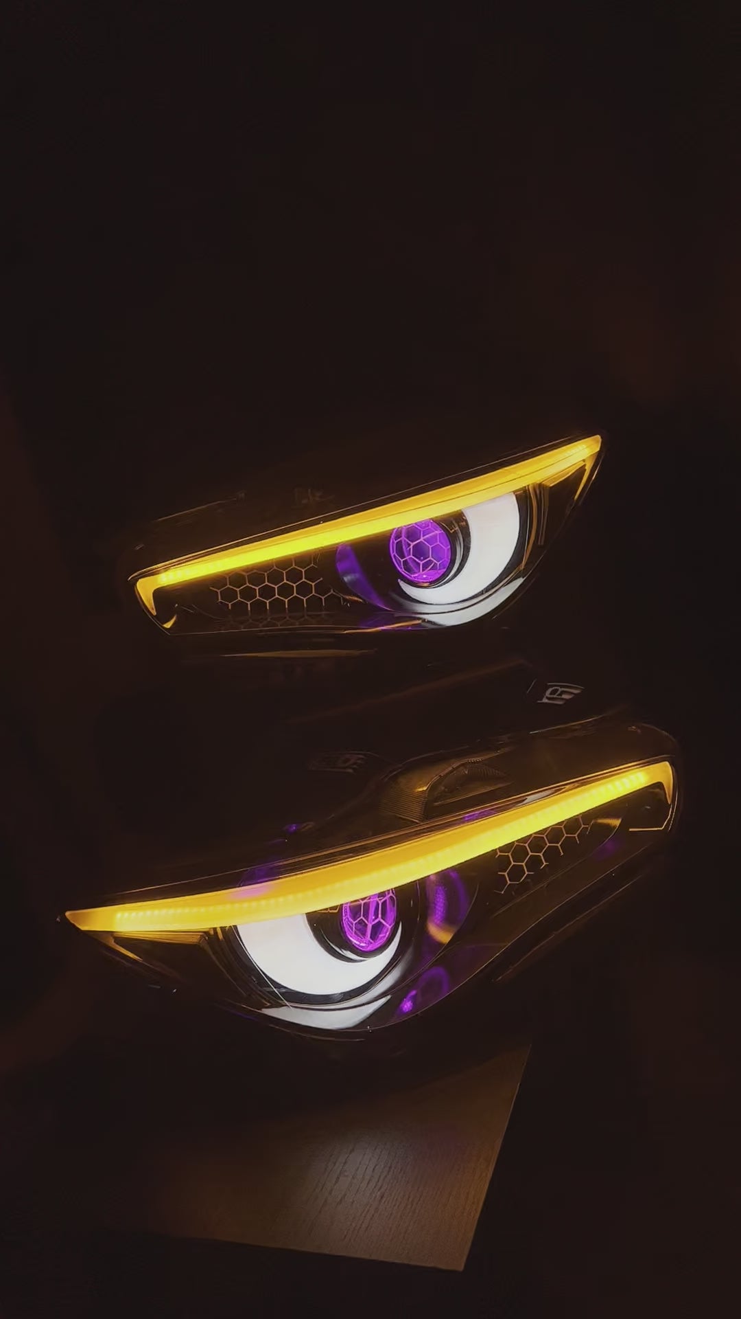 Q50 20142020 Prebuilt Custom Headlights Milly customs